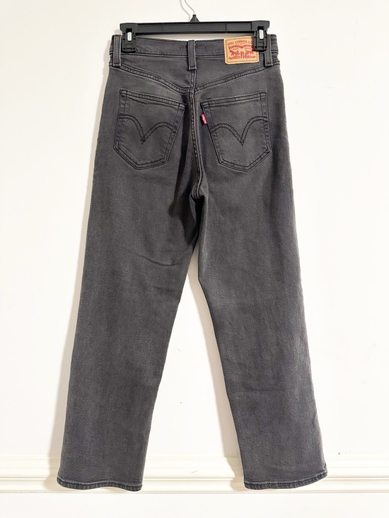 Levi's Denim - Levi’s Ribcage Straight Ankle Jeans — Grey / Charcoal